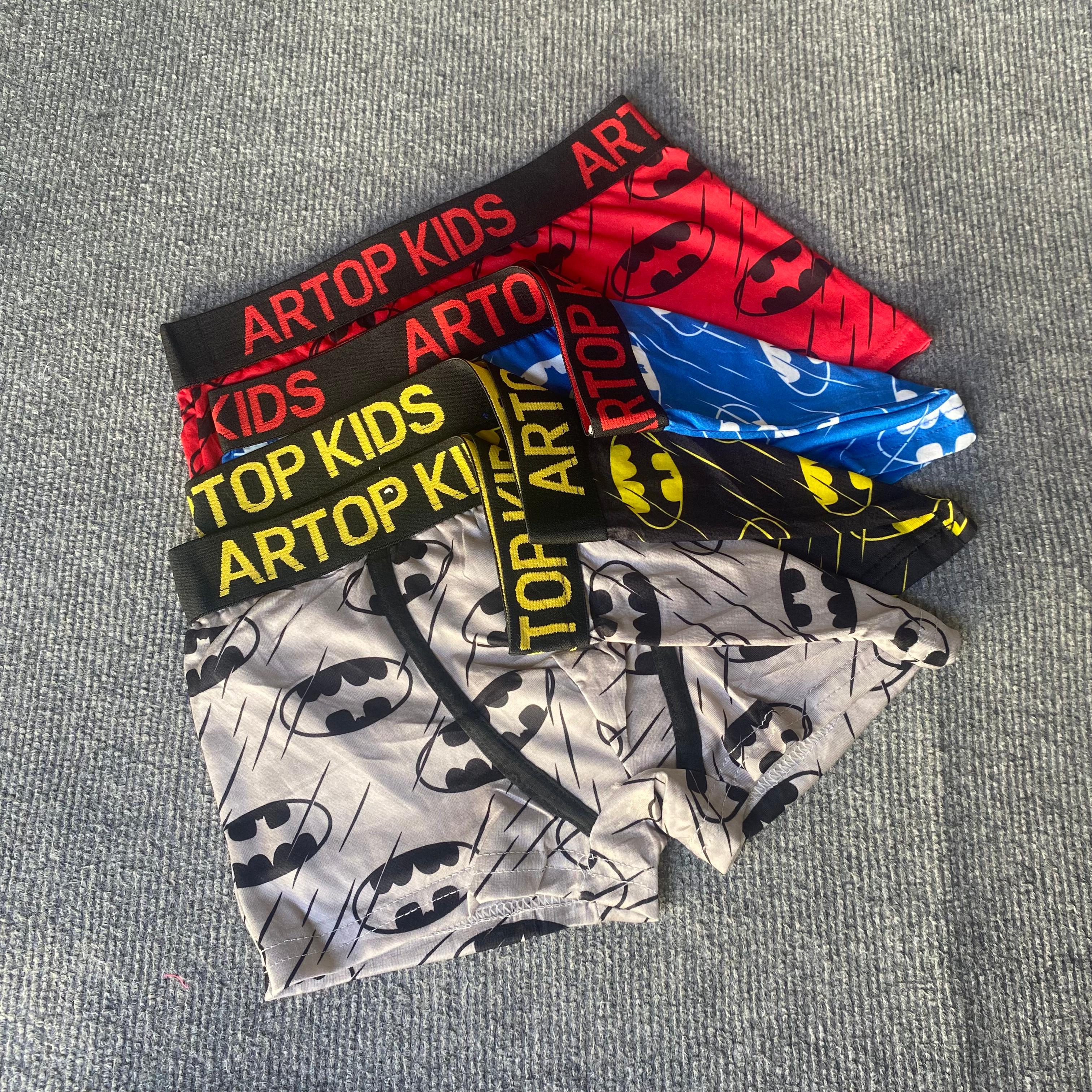 BOXER ARTOP HITAM ANAK-REMAJA